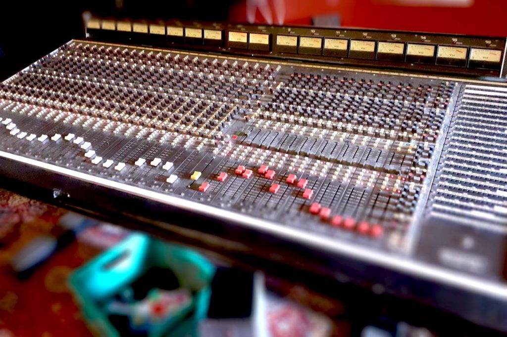 Canalside Studio Recording Desk